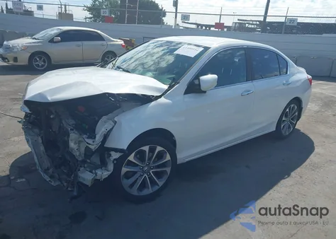 2013 Honda Accord Sport from USA, damaged, VIN 1HGCR2F54DA248061